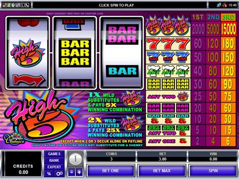 high 5 slot  The graphics quality is quite high and there is a bonus round called “Lucky Lights”